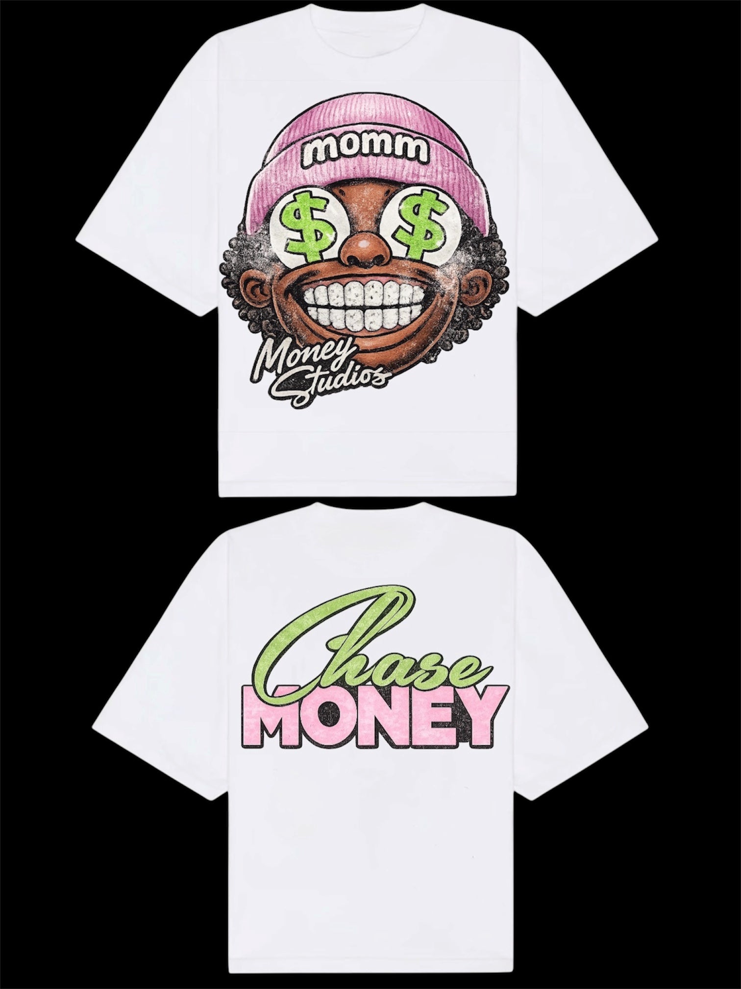 “BIG FACE” Money Studios x Chase Money Tees 26’