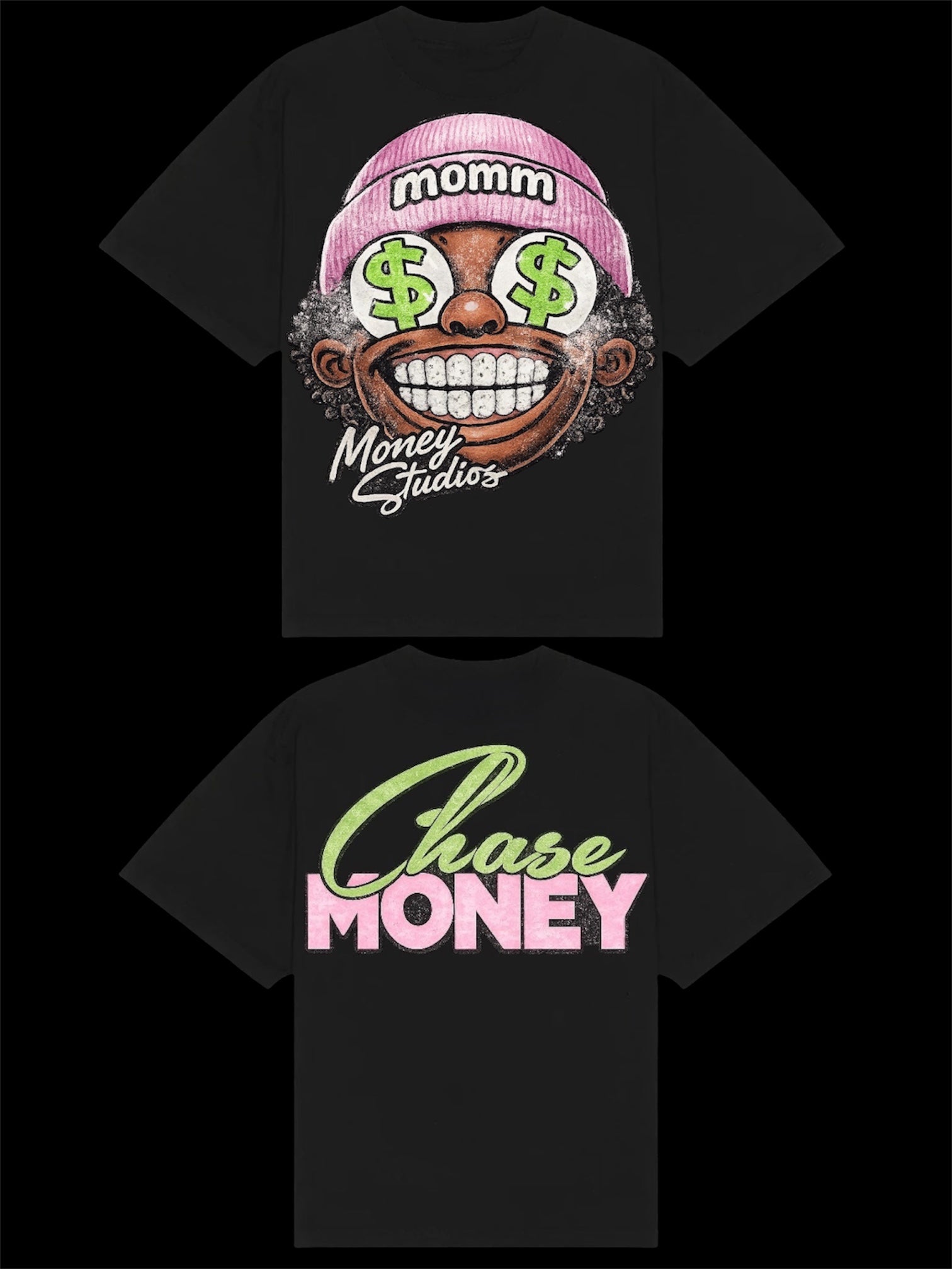 “BIG FACE” Money Studios x Chase Money Tees 26’
